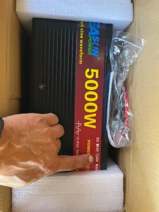 Inversor 5000W 24V a 220V Onda Pura