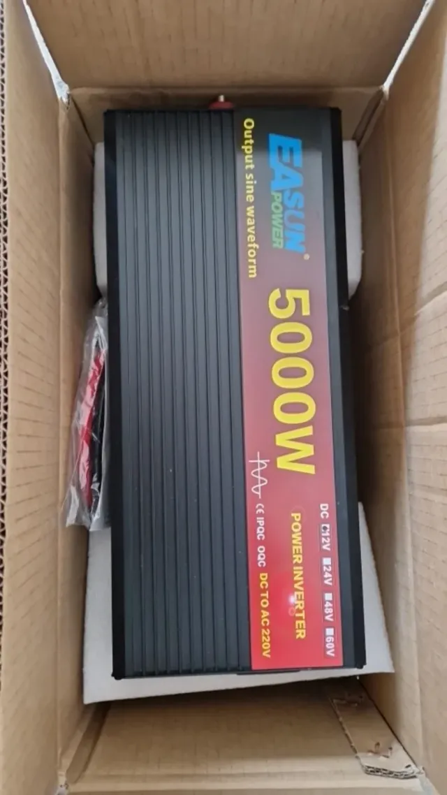 Inversor 5000W 24V a 220V Onda Pura