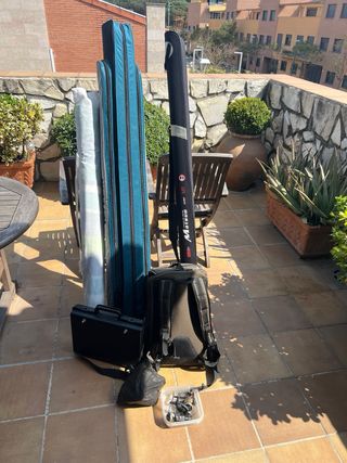 3 cañas surf casting Shimano y 3 carretes