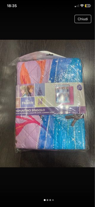 Trapuntino singolo Frozen