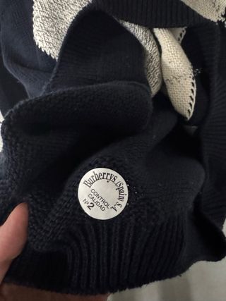 Jersey Burberrys de punto