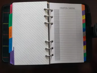 Agenda Vintage con Calculadora Solar