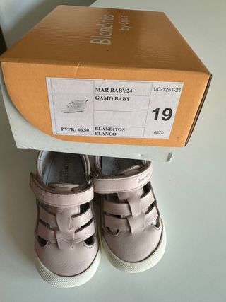 Sandalias Blanditos by Crio's Talla 20