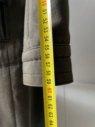 Zara Cappotto Verde Oliva Taglia L