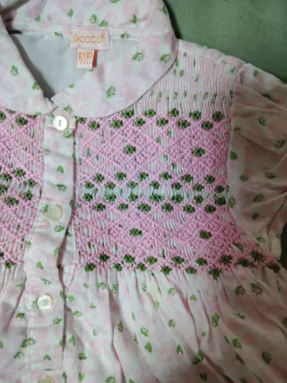 Vestido bebé niña floral