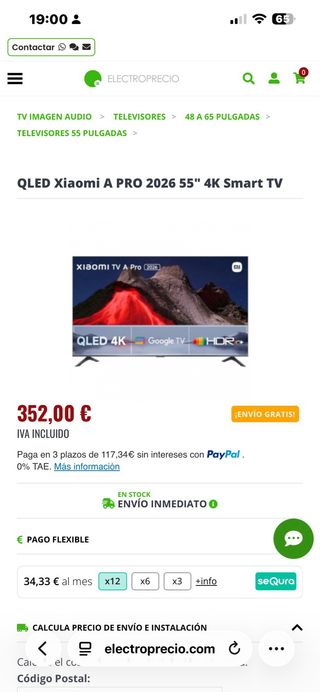 TV Xiaomi A Pro 2026