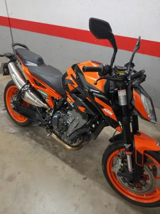 KTM Naked Negro/Naranja Manual