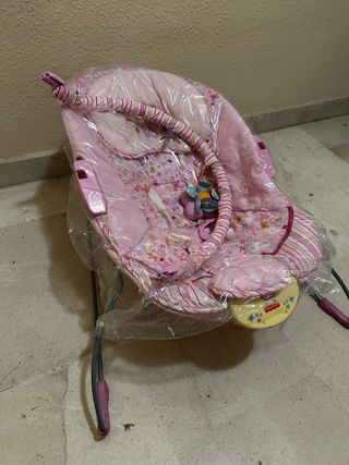 Hamaca para bebé Fisher-Price rosa