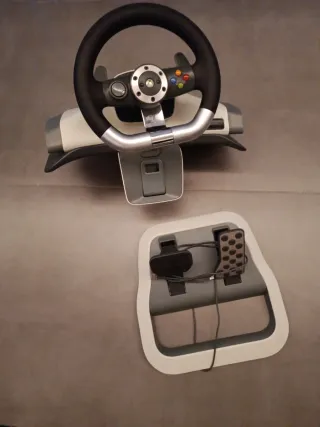 Volante y Pedales Xbox 360 Microsoft