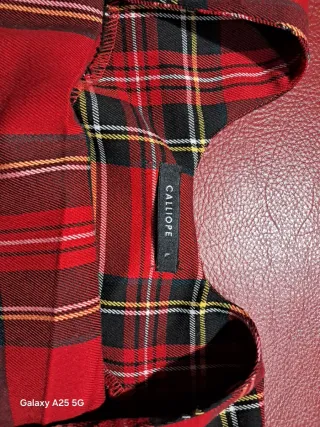 Vestito scozzese donna