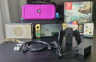 Nintendo Switch OLED Edición Limitada Zelda