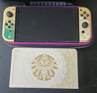 Nintendo Switch OLED Edición Limitada Zelda