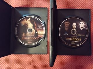 DVDs Saga Crepúsculo