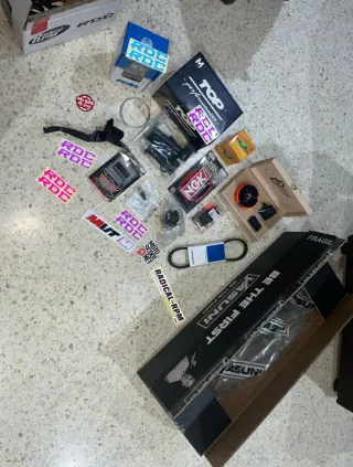 Yamaha Jog RR Blanca y Rosa