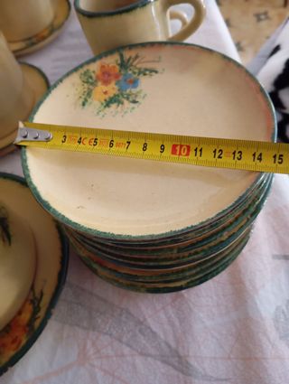 Vajilla cerámica La Bisbal Rissec 82 PIEZAS