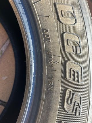 2 Neumáticos Bridgestone 265/60/18 110H