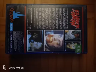 Película VHS Crimen en la Noche