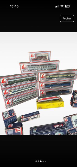 Lote Comboios e Acessórios Lima