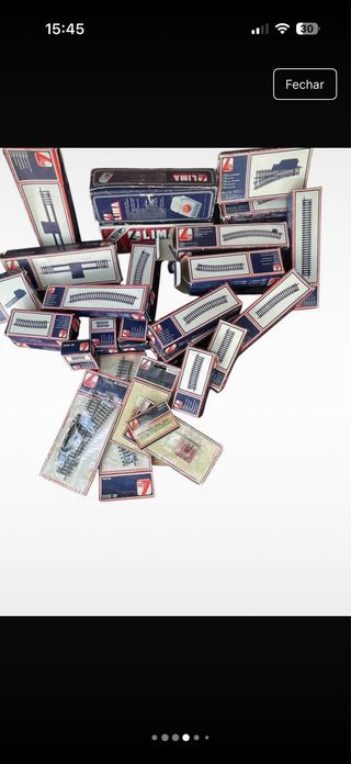 Lote Comboios e Acessórios Lima