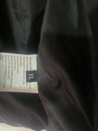 Chaleco The North Face Talla XL Negro