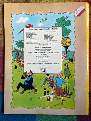 Aterrizaje en la Luna. Las aventuras de Tintin