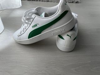 Zapatillas Puma Mujer Blancas y Verdes