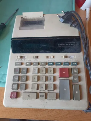 Calculadora Impresora Casio FR-1015S. Funciona.