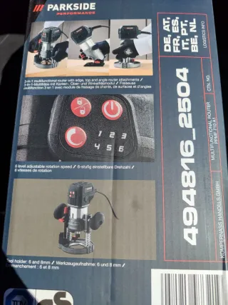 Fresadora Parkside Performance PPMF 710