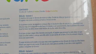 Mistakos Trefl - Juego de apilar sillas