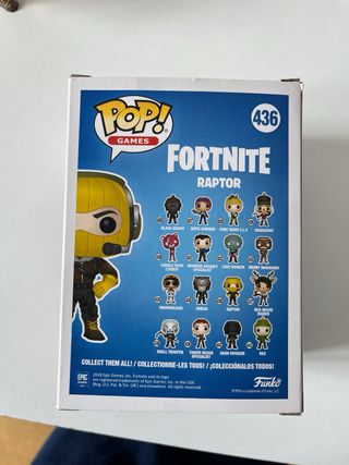 Funko Pop Fortnite Raptor 436