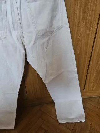 Jeans Bershka blancos hombre