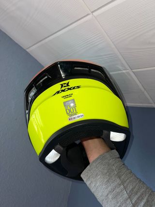 Casco Moto AXXIS Diseño Rayas Colores