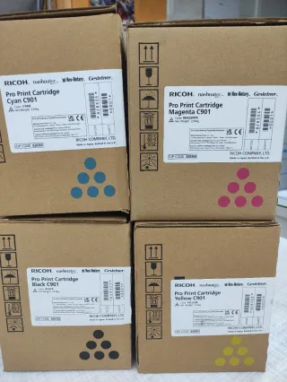 Tóner Ricoh Pro C901 Cyan, Magenta, Black, Yellow