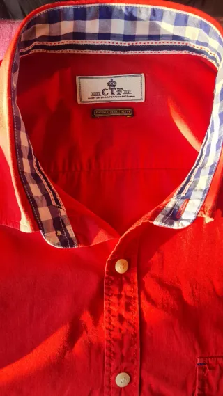 Camisa Roja Talla XXL
