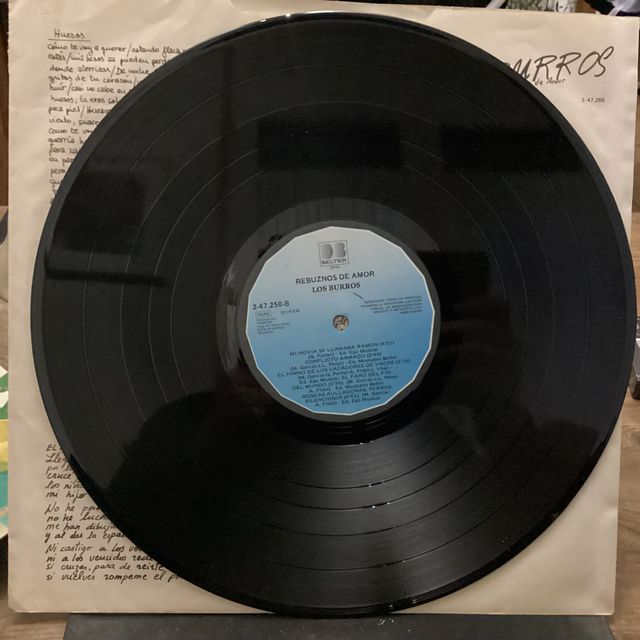 Vinilo Los Burros - Rebuznos de Amor