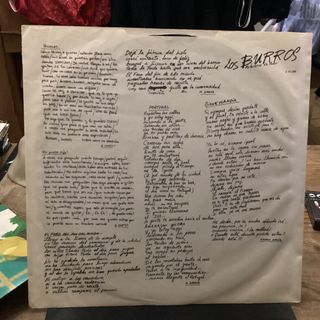 Vinilo Los Burros - Rebuznos de Amor