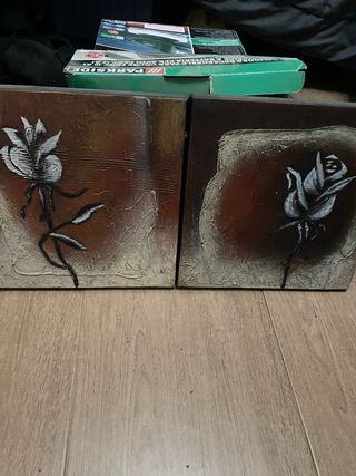 Cuadros decorativos de rosas