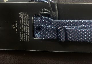 Pajarita Azul Marino Easy Wear Repelente Manchas