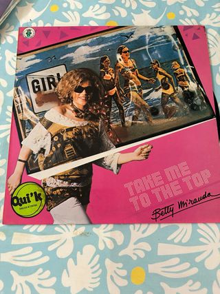 Disco Vinilo Betty Miranda Take Me To The Top