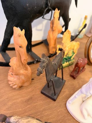 Colección figuras vintage caballos