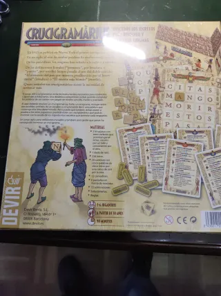 Crucigramarius Juego de Mesa Devir