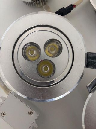 Focos LED Techo Plateados (Pack 7)