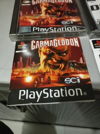 Carmageddon y Driver PSX (PlayStation 1)