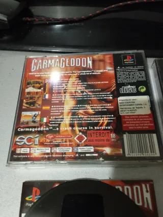 Carmageddon y Driver PSX (PlayStation 1)