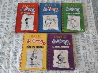 Lote de libros de El Diario de Greg
