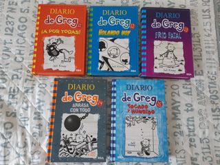Lote de libros de El Diario de Greg
