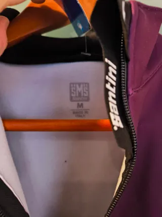 Chaqueta Ciclismo Santini Talla M Nueva