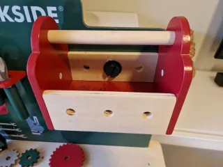 Banco de trabajo madera niños