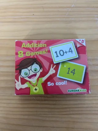 Juego de cartas de sumas Eureka Kids