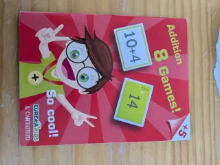 Juego de cartas de sumas Eureka Kids